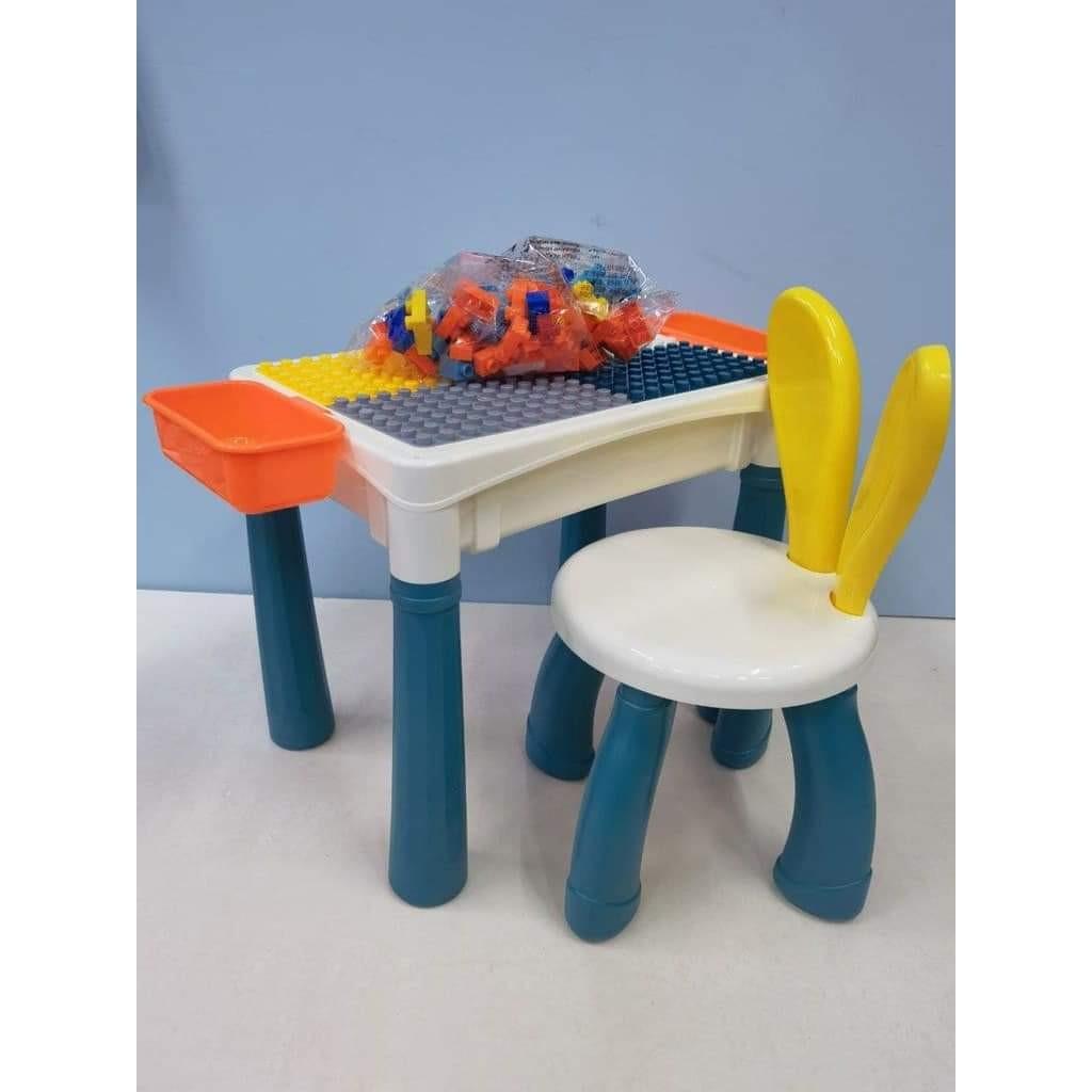BUILDING BLOCKS LEGO TABLE WITH CHAIR 2 to 6 years old, Babies & Kids, Baby Nursery & Kids