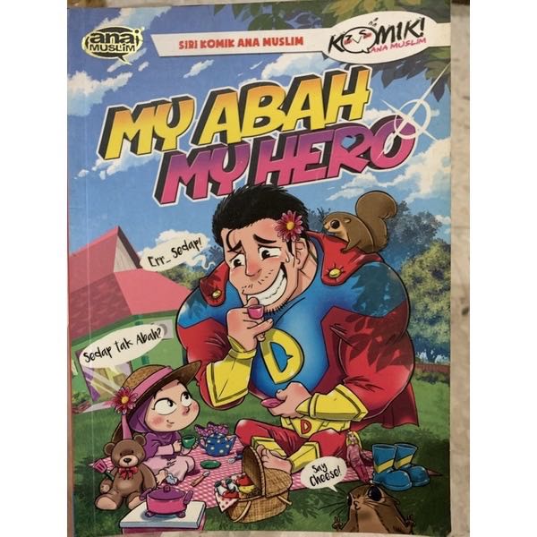 Buku Komik My Abah My Hero Siri Ana Muslim, Hobbies & Toys, Books