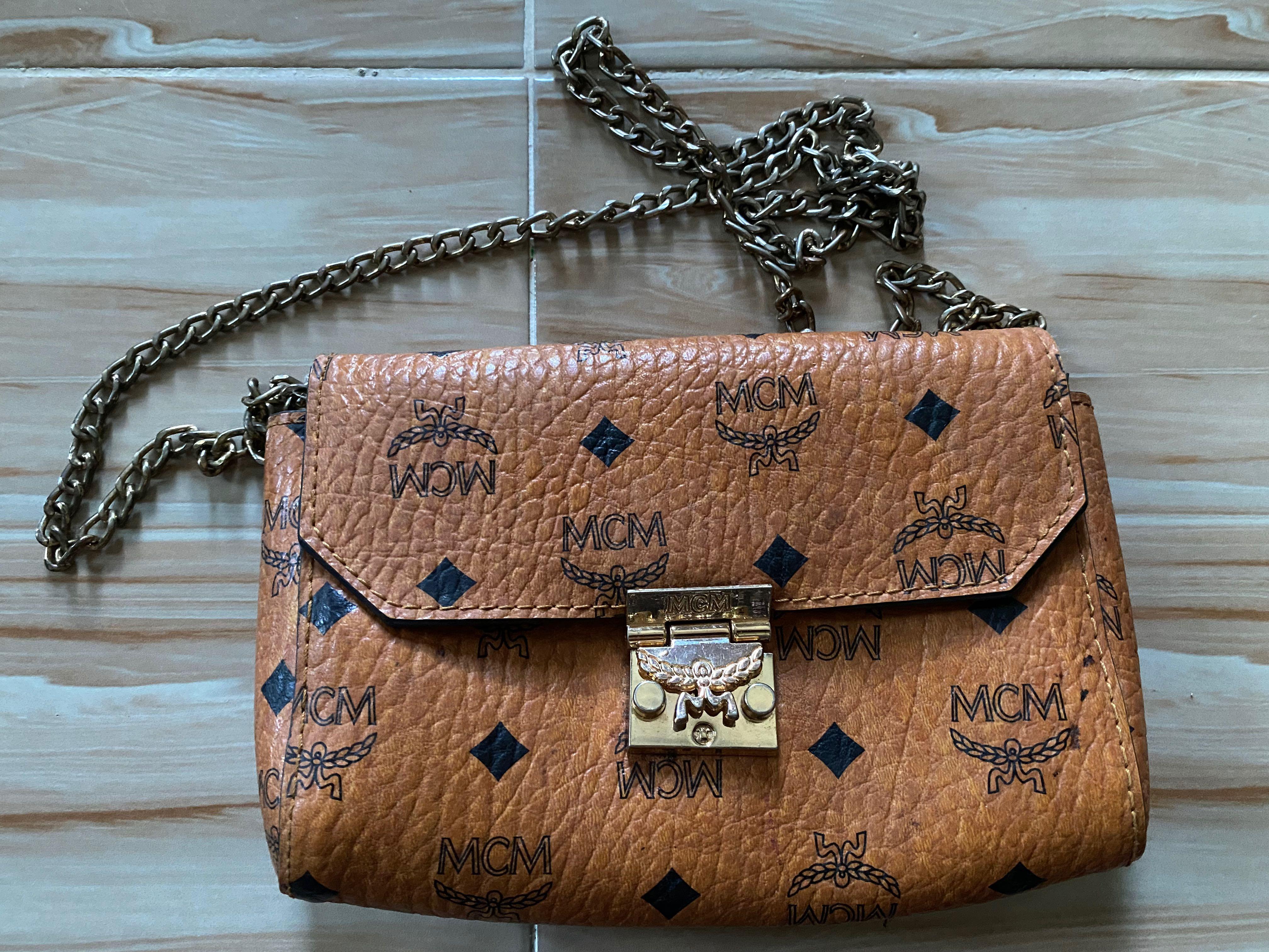 Bundle MCM Sling Bag Luxury Bags Wallets on Carousell