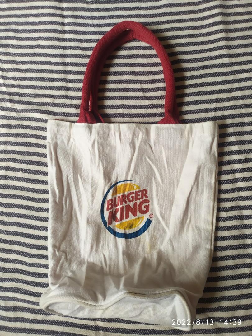 TOTE BAG - Burger King, Women's Fashion, Bags & Wallets, Tote Bags on  Carousell