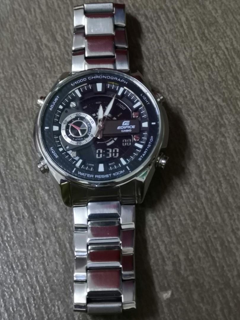 Casio edifice original ana digi Men s Fashion Watches