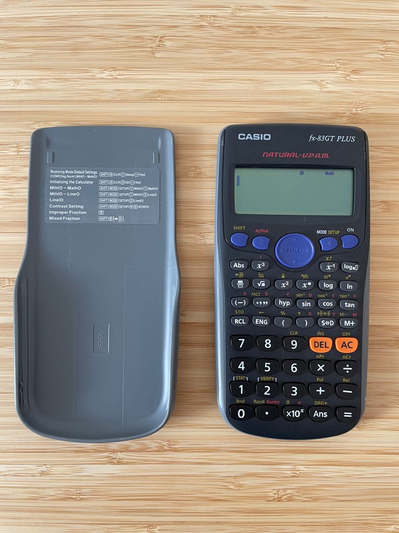 Casio Fx 83 Gt Plus Bedienungsanleitung Deutsch Casio fx-83GT plus Calculator 計數機, 電腦＆科技, 商務用科技產品 - Carousell