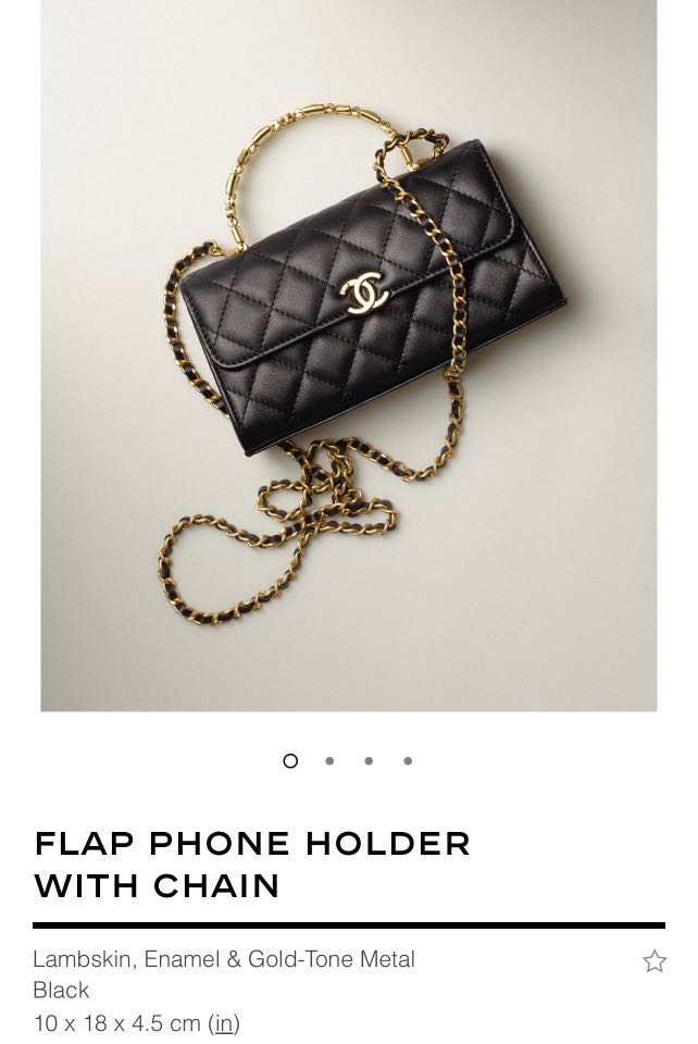Chanel 2022 Top Handle Phone Holder