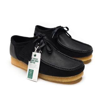Clarks Wallabee Black Combi
