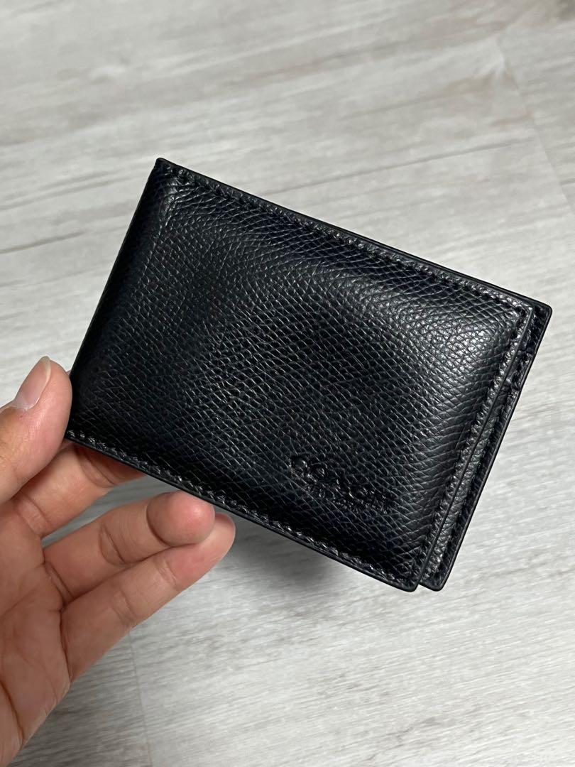 Coach flip wallet hotsell