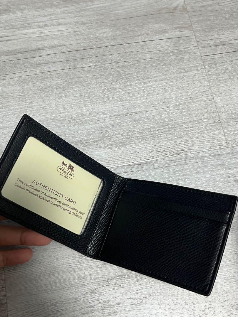 Coach flip wallet online