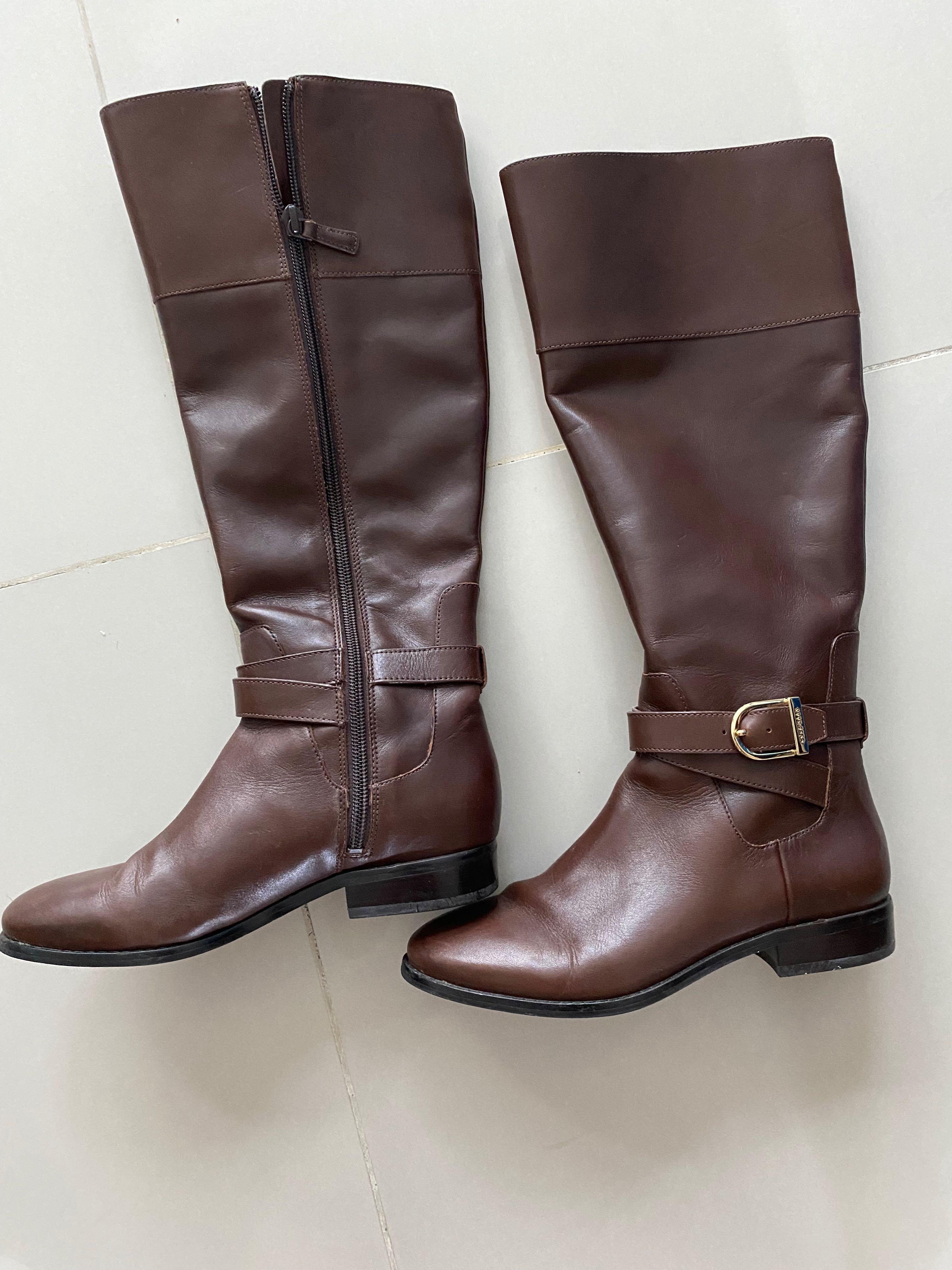 Cole haan deals extended calf boots