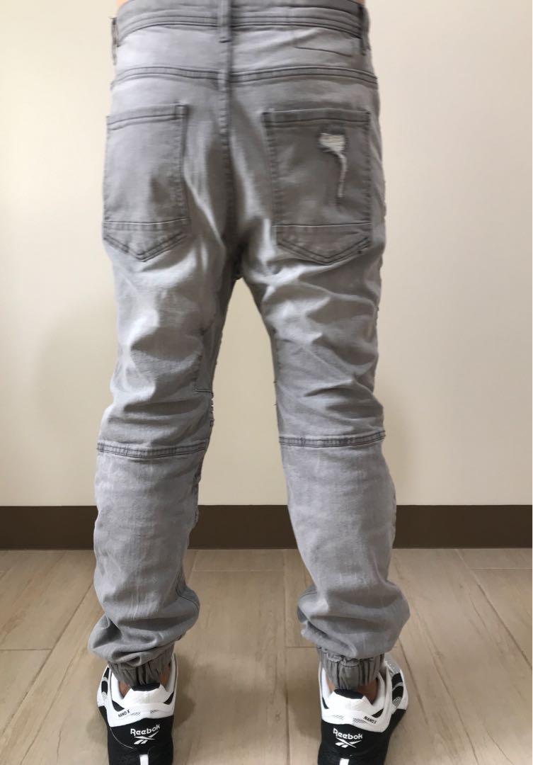 Slim denim jogger cotton outlet on