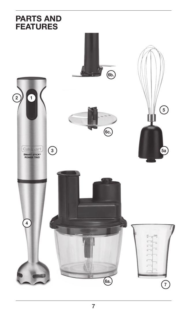 Cuisinart smart new arrivals stick power trio