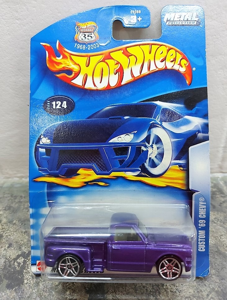 Custom 69 chevy shop pickup hot wheels