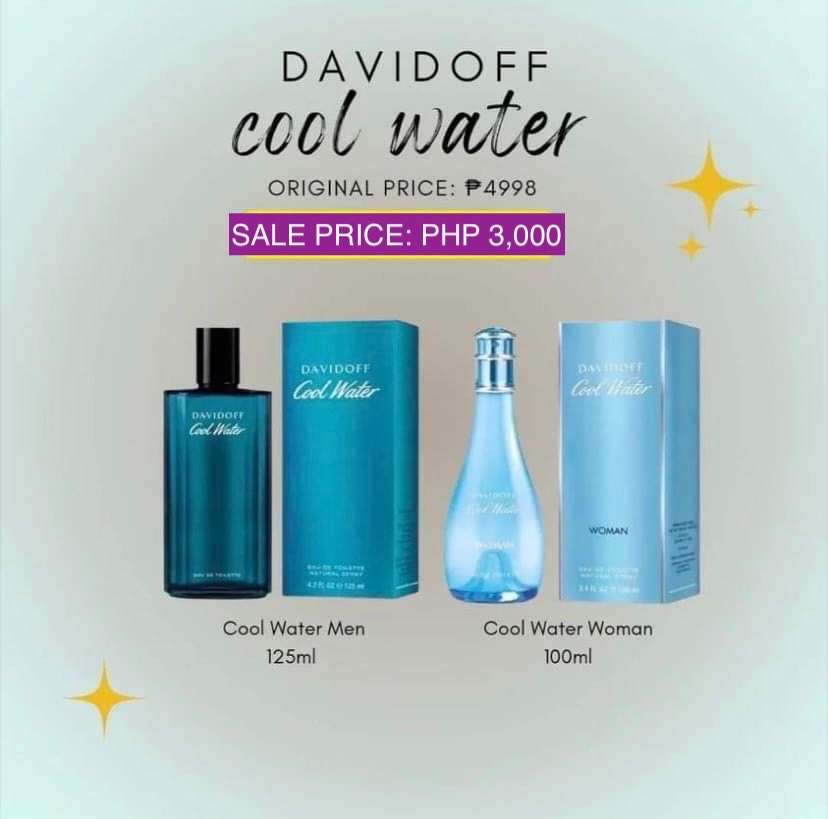 DAVIDOFF COOL WATER, Beauty & Personal Care, Fragrance & Deodorants on