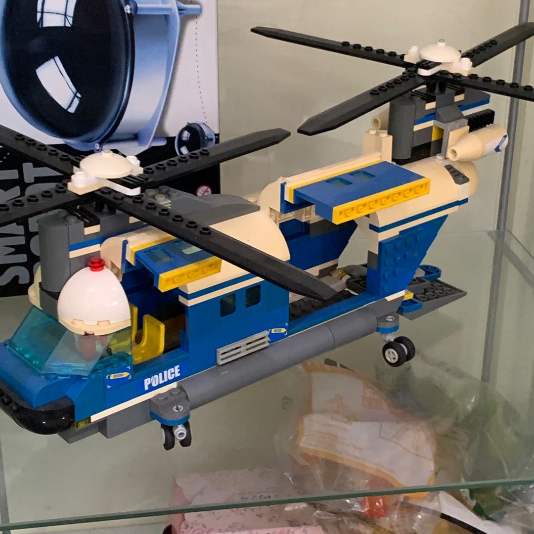 Discontinued Set Lego 4439 City Heavy Duty Helicopter, Hobbies & Toys