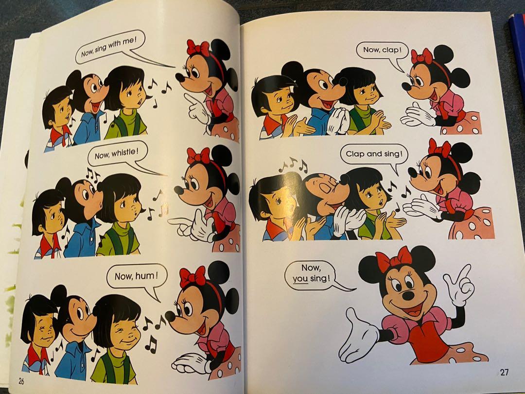 Disney world of English Basic ABC's Book1-12, 兒童＆孕婦用品, 嬰兒 