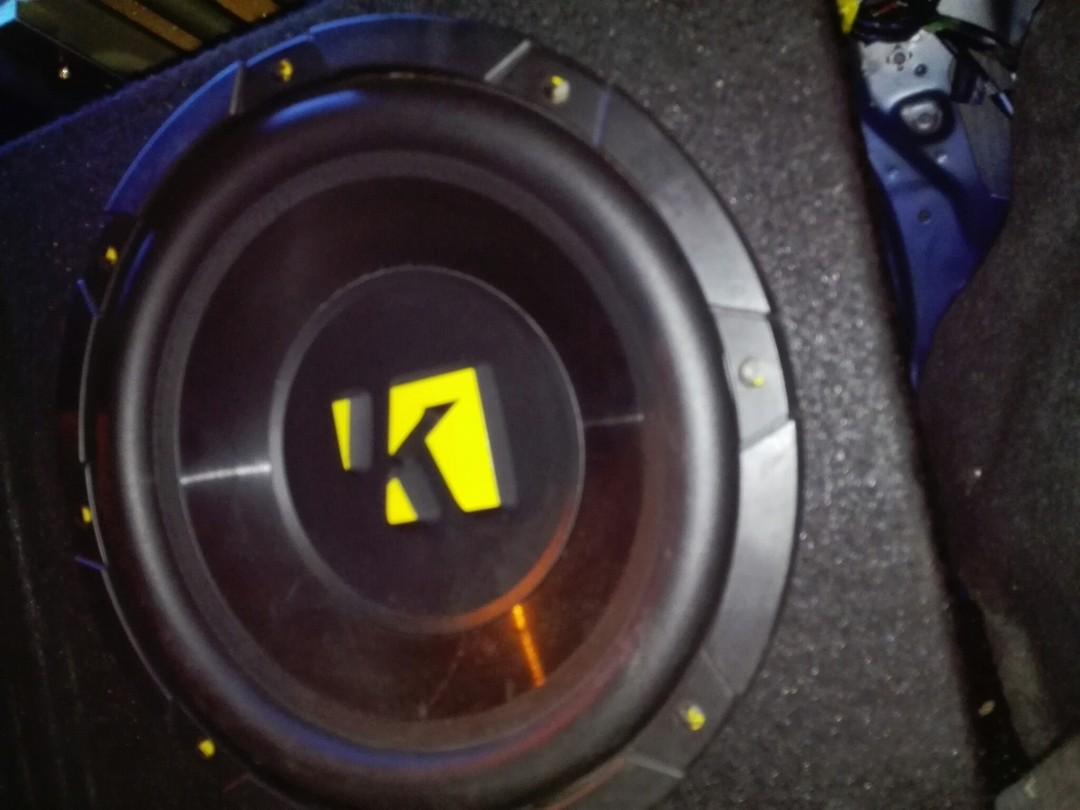 Second hand woofer for car clearance