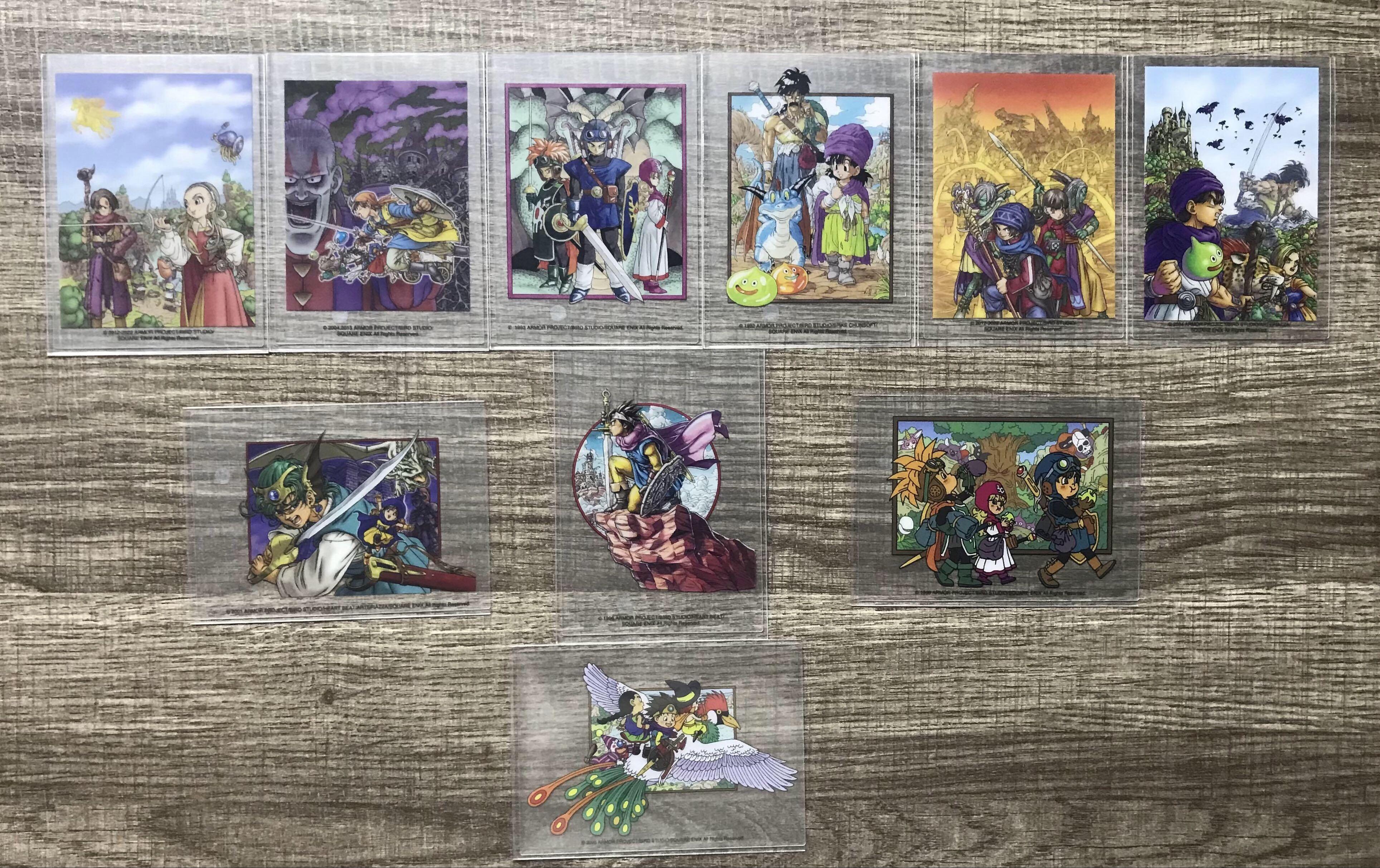 Dragon Quest 35th Anniversary Cards, Hobbies & Toys, Toys & Games on ...