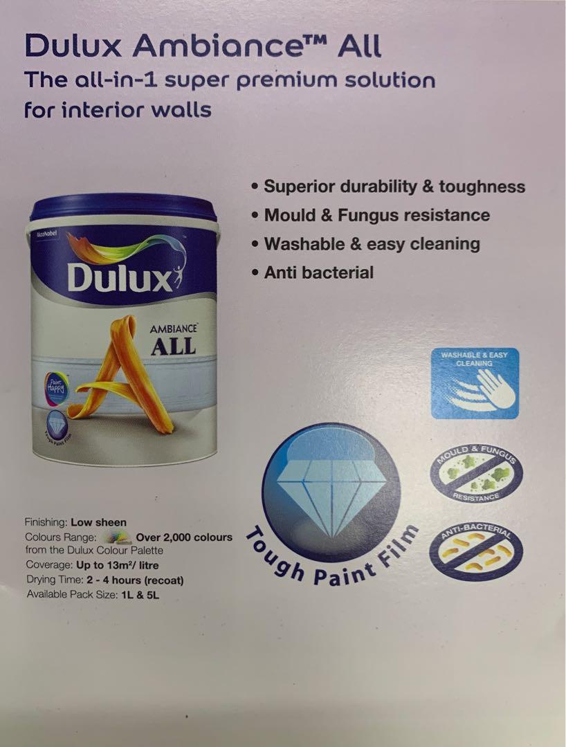 Dulux Paint, Furniture & Home Living, Home Improvement & Organisation