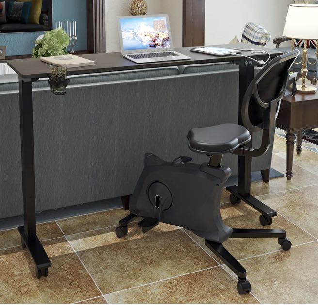 ErgoWorks Desk Bike Chair, Furniture & Home Living, Furniture, Chairs