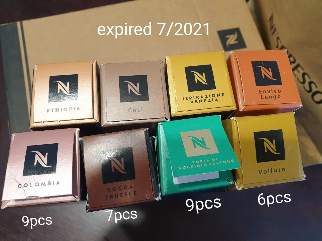 Expired Nespresso capsules, Food & Drinks, Beverages on Carousell