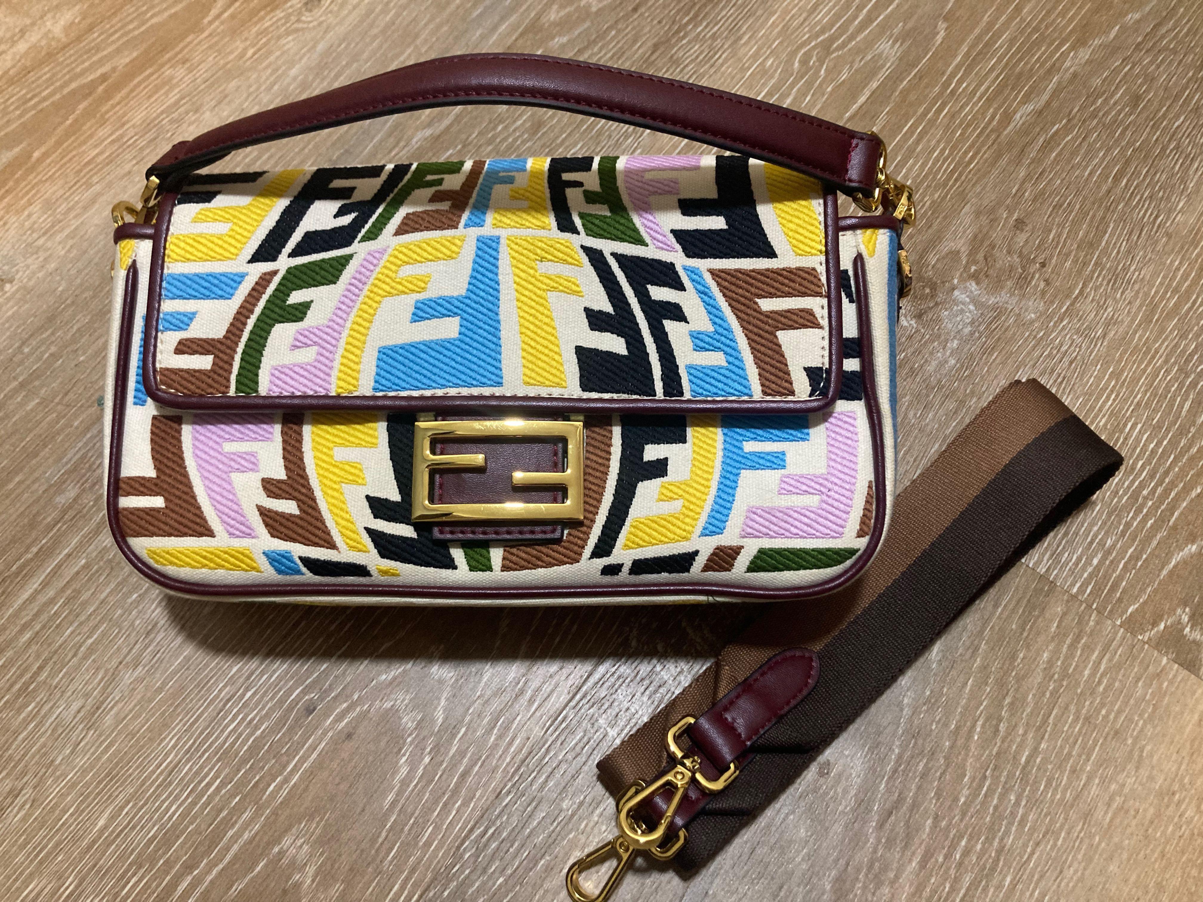Fendi baguette multicolor on sale