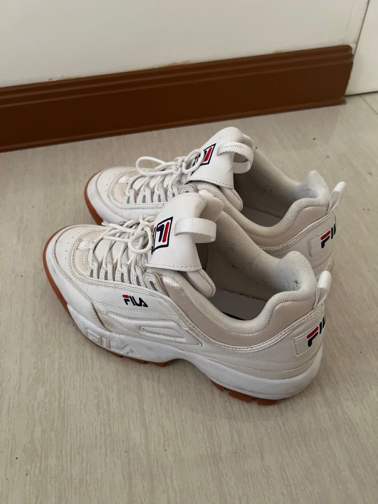 fila disruptor gum sole