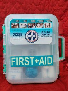 First aid kit 326