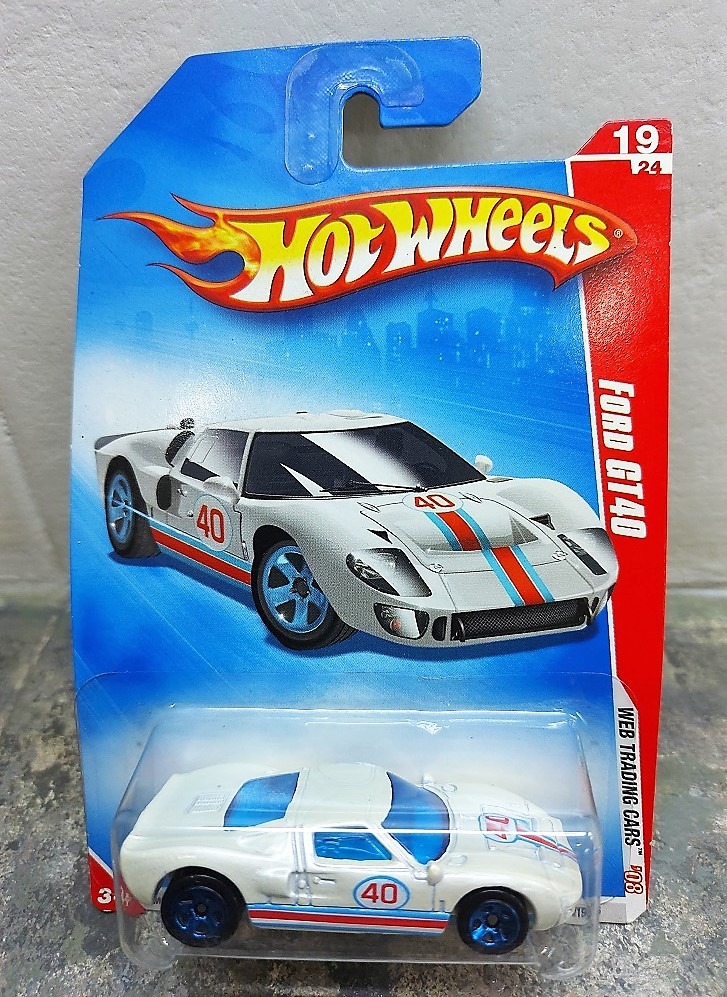 Ford Gt40 - Hot Wheels 2008 Web Trading Cars Series, Hobbies & Toys, Toys &  Games On Carousell