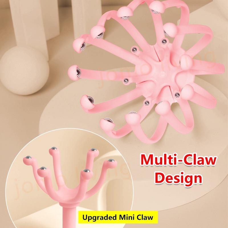 [FREE DELIVERY] Octopus 18 Claws Scalp Massager Acupoint Body Head Neck ...