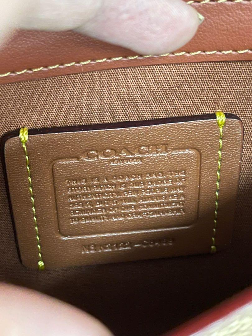 FREE GIFT Ready stock authentic coach 38263 58215 32200 Charlie backpack mini Charlie monogram canvas mini