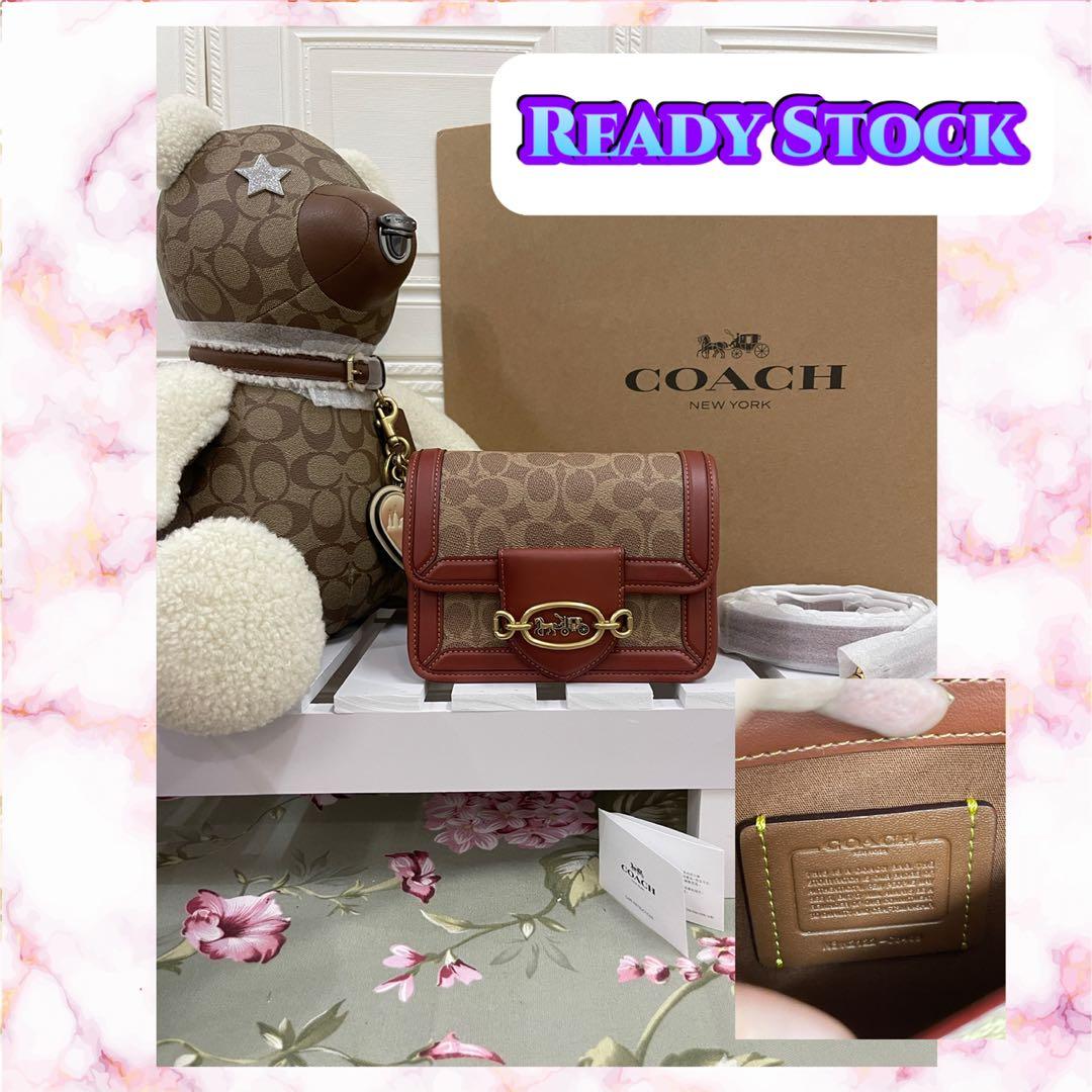 FREE GIFT Ready stock authentic coach 38263 58215 32200 Charlie backpack mini Charlie monogram canvas mini