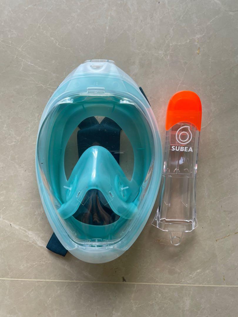 full face snorkel mask decathlon