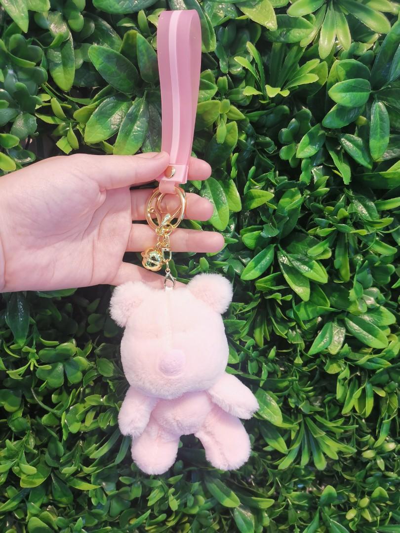 plush teddy bear keychain