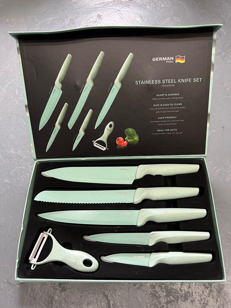 German knife set, 傢俬＆家居, 廚具和餐具, 刀和砧板 Carousell