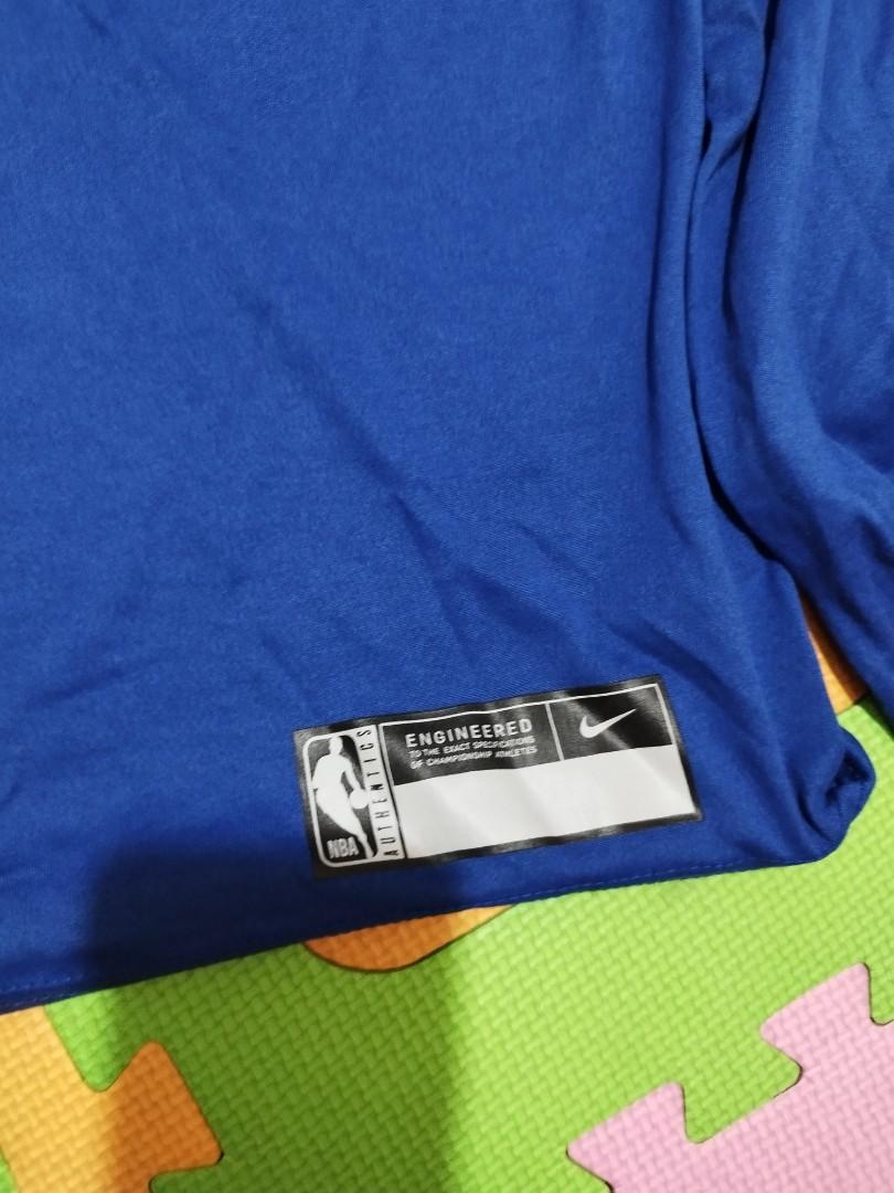 Golden State Warriors Practice Men's Nike Dri-FIT NBA Long-Sleeve T-Shirt.  Nike LU