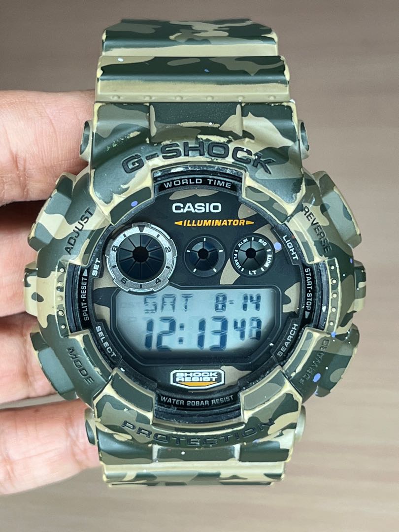 G shock clearance gd 120 camo