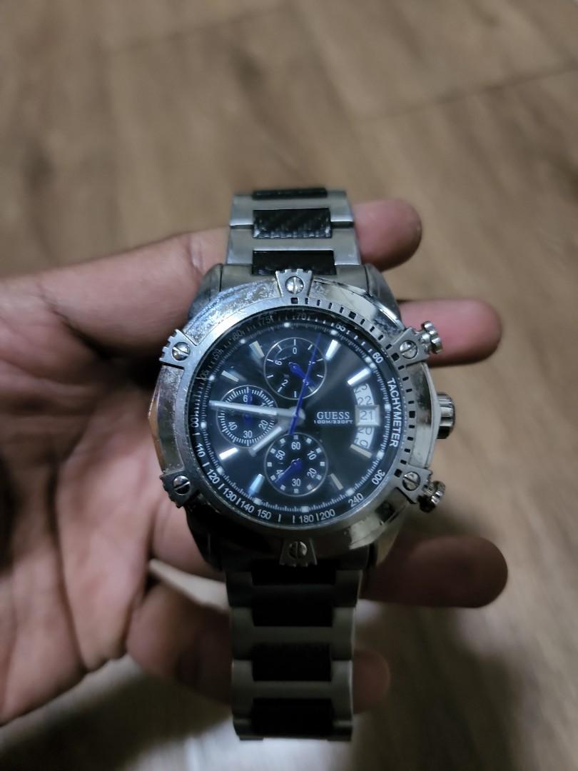 Guess Watch Men s Fashion Watches Accessories Watches on Carousell