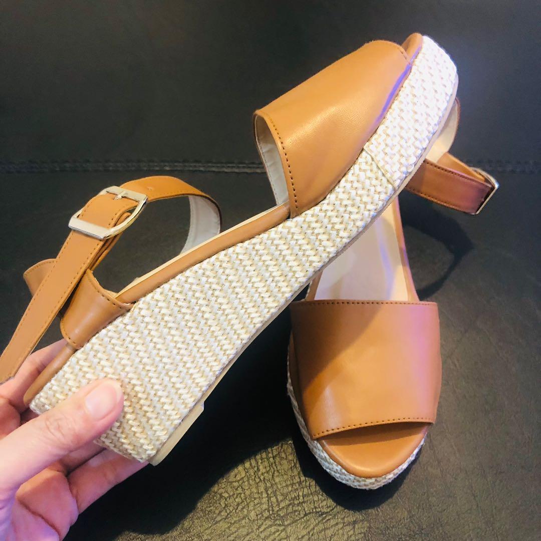 Abaca discount wedge sandals