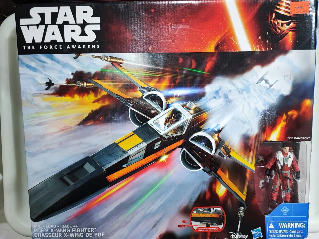 Hasbro Star Wars The Force Awakens Poe s X Wing Fighter MISB
