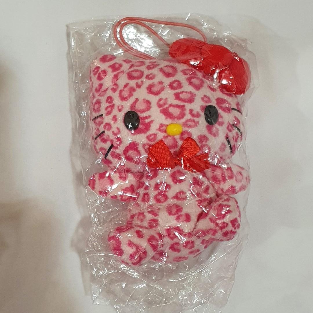 Hello Kitty Pink Cheetah Print, Hobbies & Toys, Toys & Games on Carousell