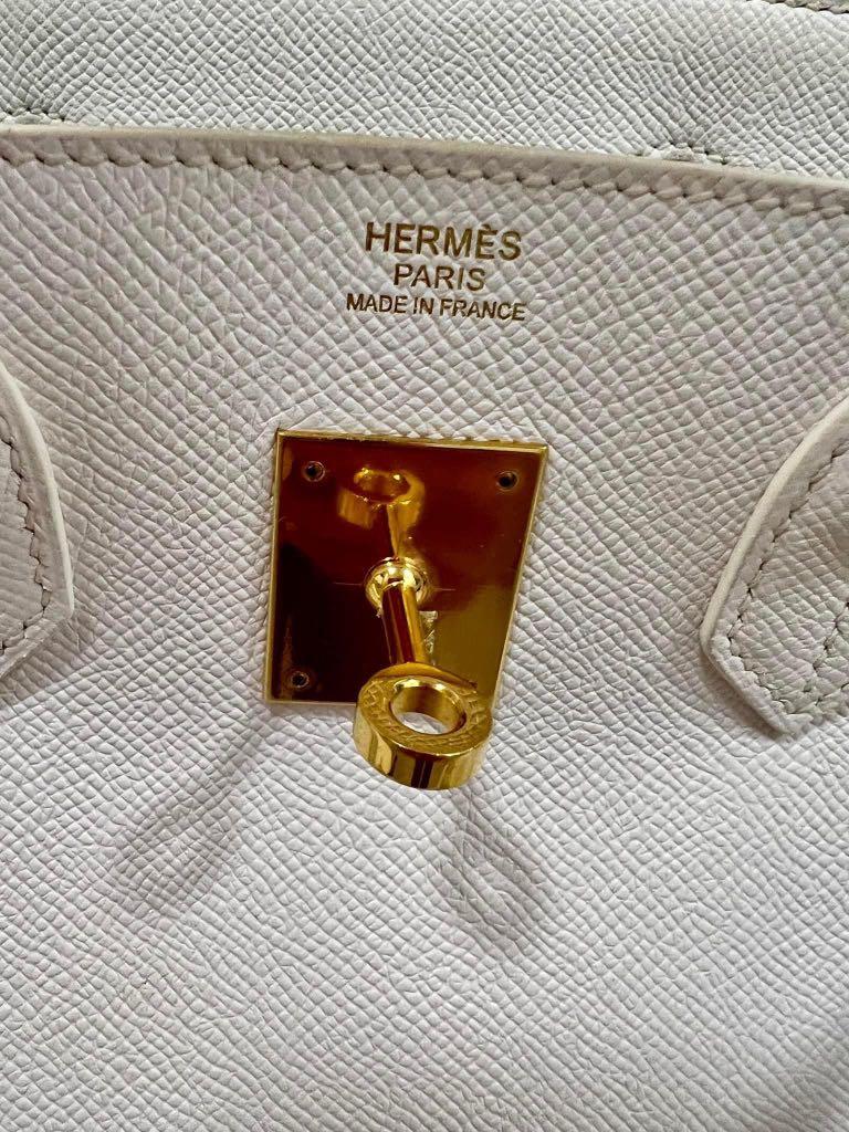 Hermès Birkin 30 Vert Amande, Hermès Birkin Gris, Luxury, Bags & Wallets on  Carousell