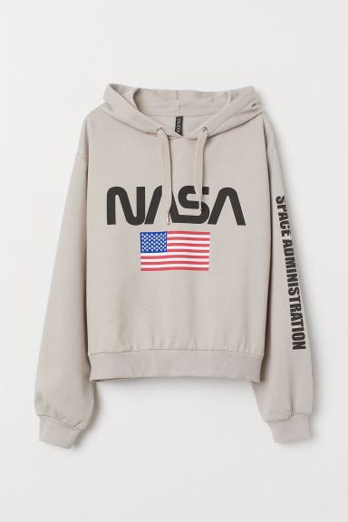 H\u0026M NASA Hoodie Ladies Size XS, Women's 