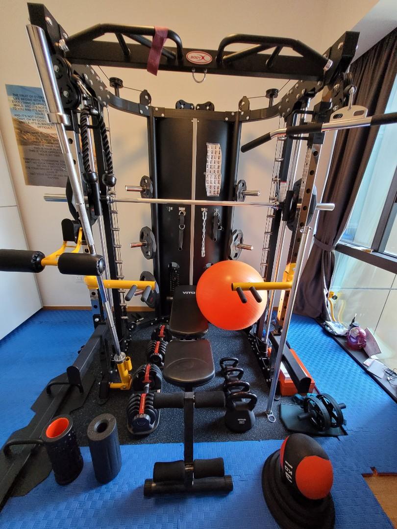 Multi gym 90kg weight stack store