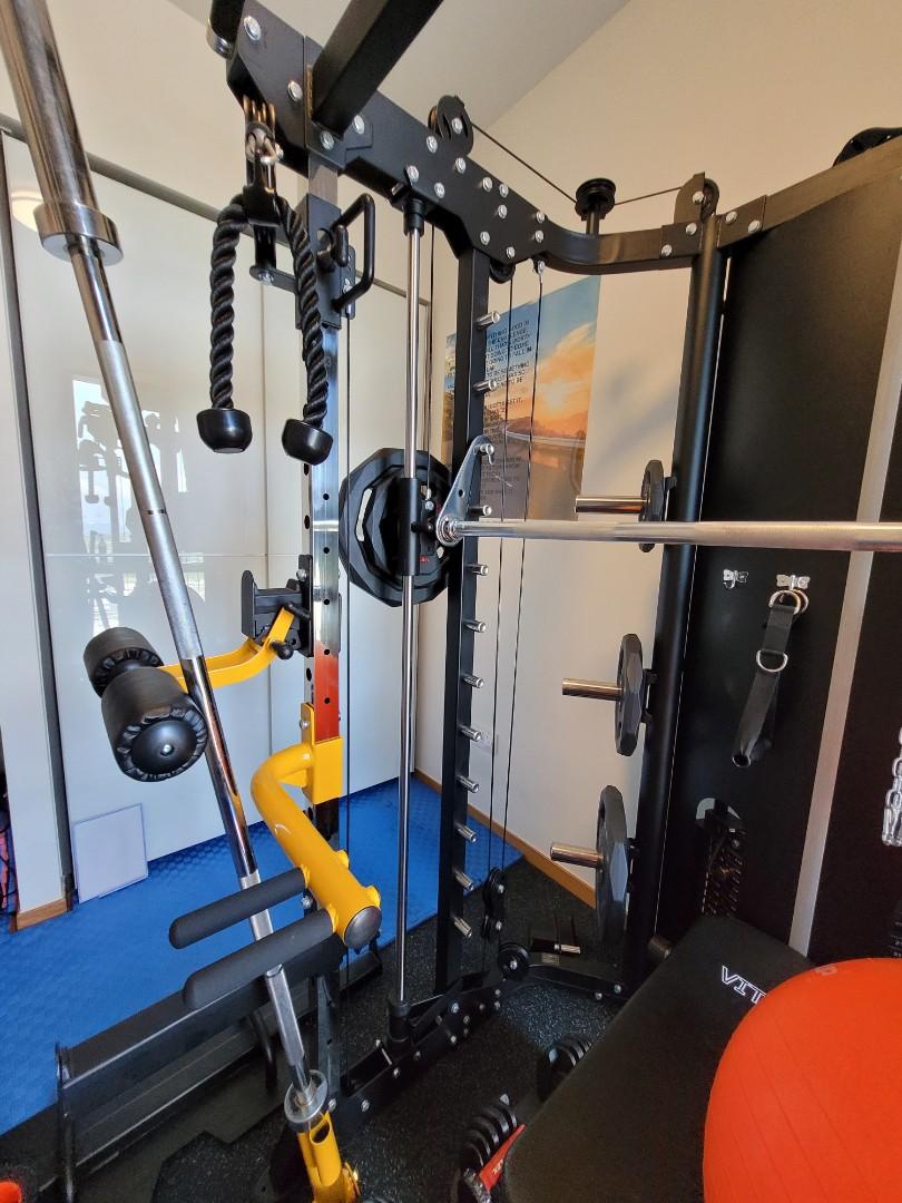 Multi gym 90kg weight stack best sale