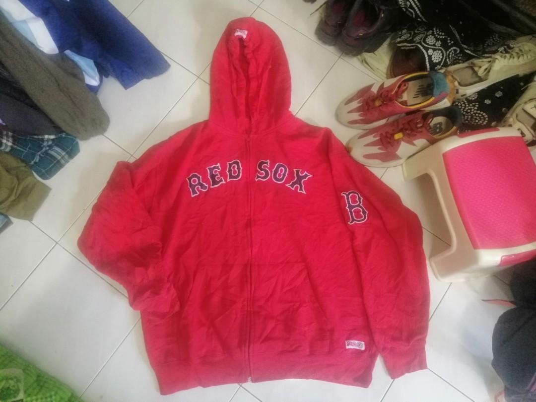 NFL Hoodie Red Sox Stitches Tag 
