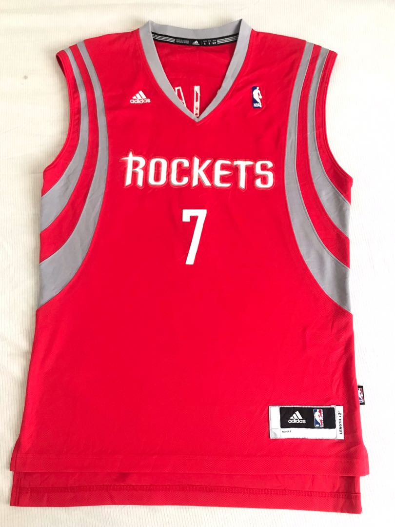 Mens Houston Rockets Jeremy Lin adidas Red Swingman Road Jersey