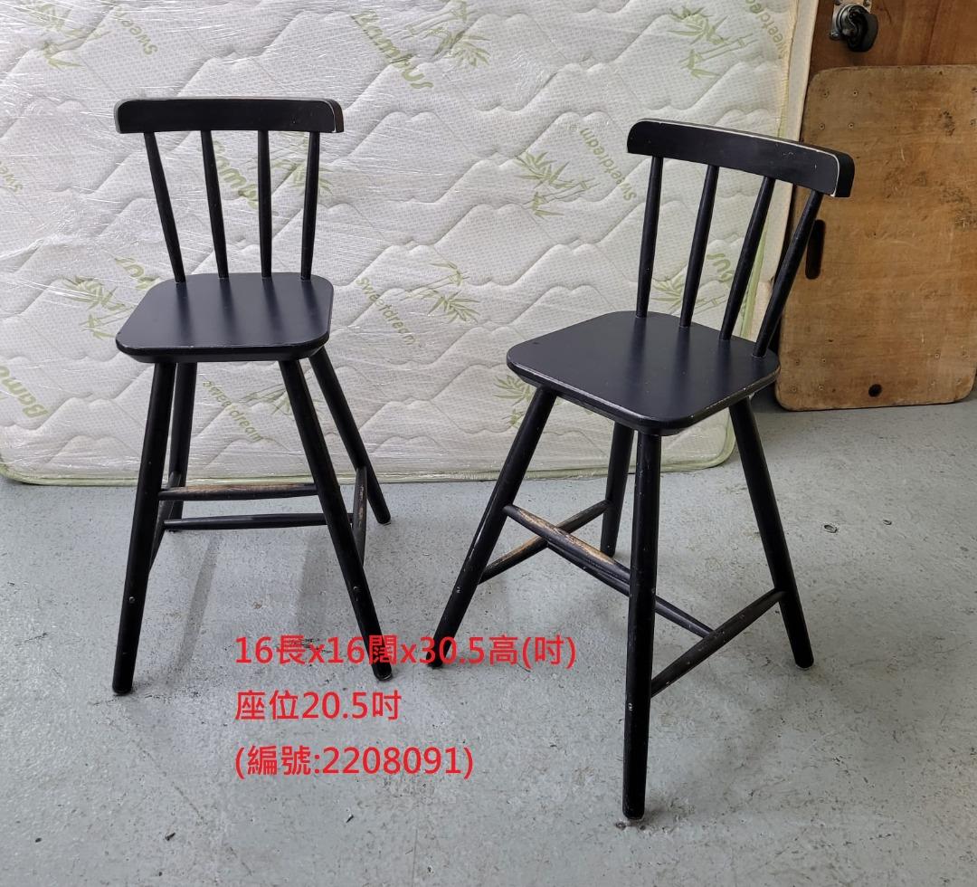 Ikea 黑色椅子2張16 16 30 5 0兩張 傢俬 家居 傢俬 椅子 Carousell