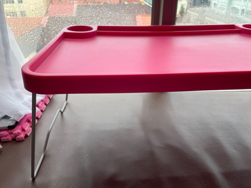 IKEA bed top table, Furniture & Home Living, Furniture, Tables & Sets