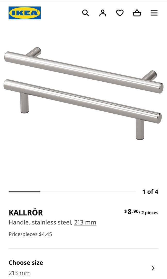 IKEA drawer handles 3 sets BNIB, Furniture & Home Living, Bathroom