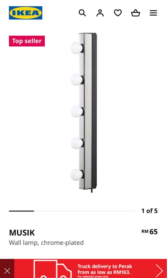 Ikea Musik Lamp, Furniture & Home Living, Lighting & Fans, Lighting on