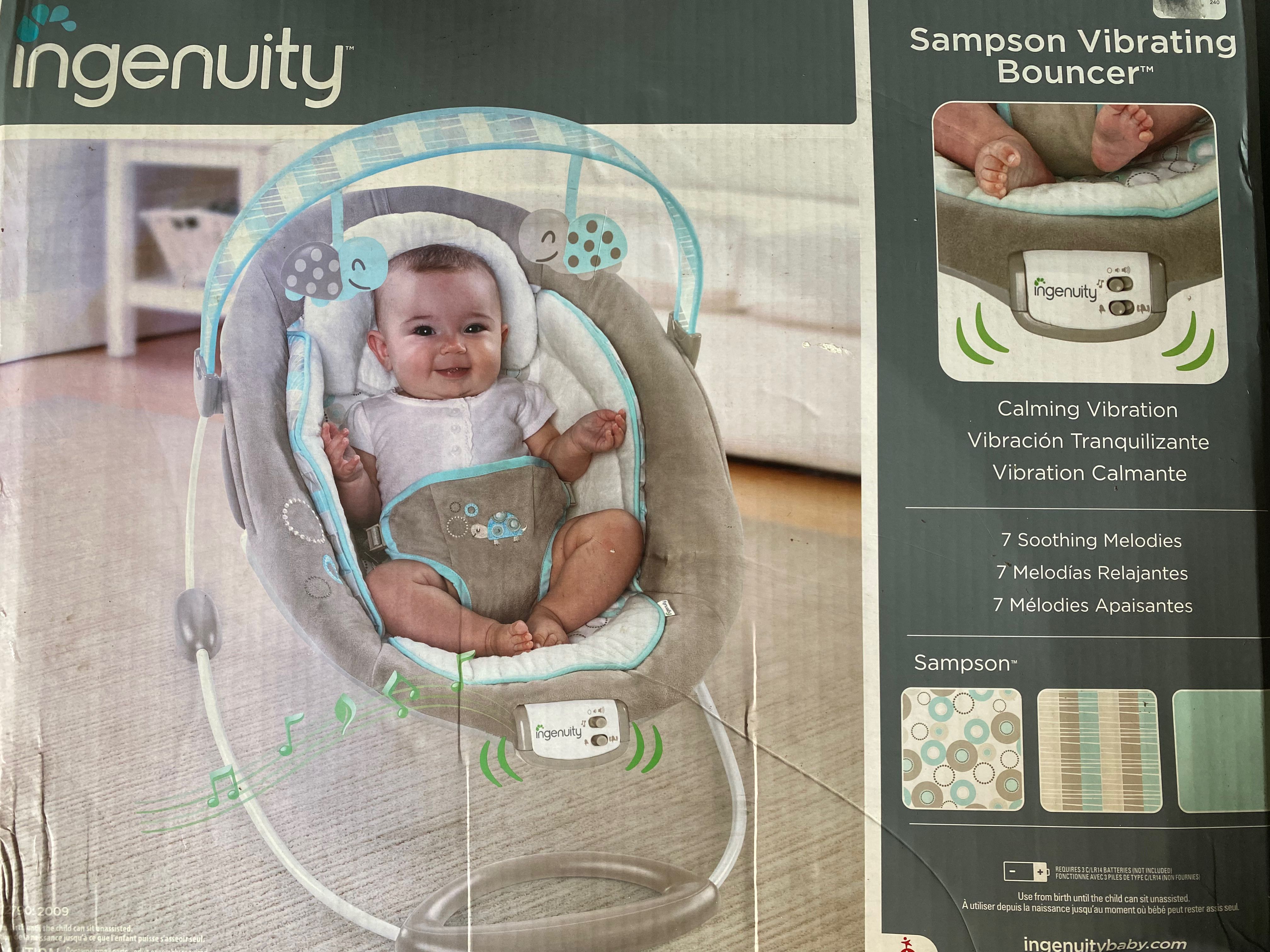 Ingenuity Sampson Vibrating Bouncer