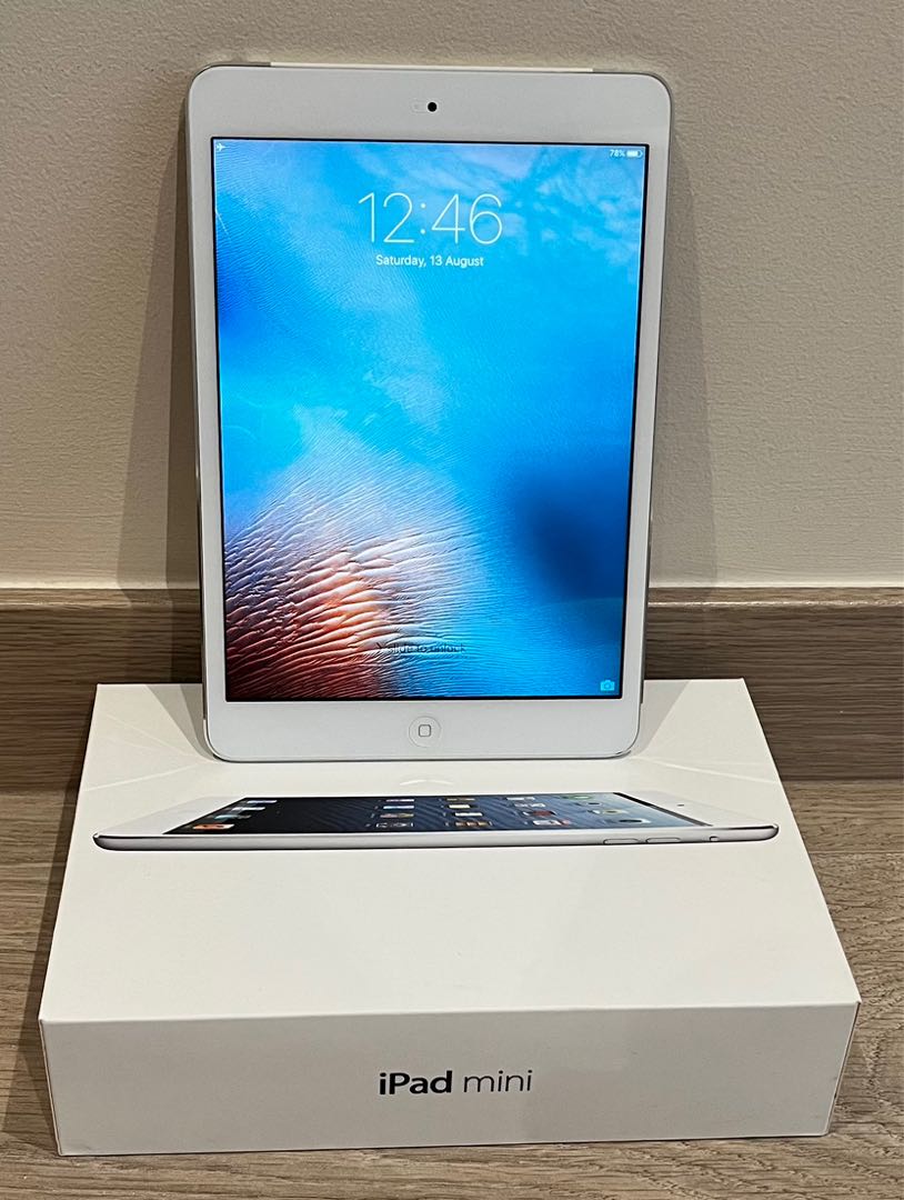 Ipad Mini WiFi Cellular 64GB White, Mobile Phones & Gadgets, Tablets ...